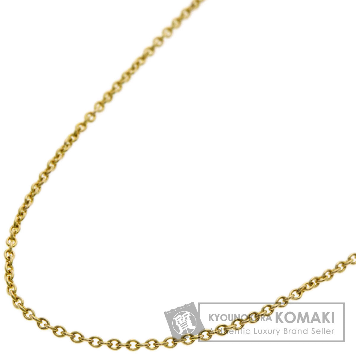 TIFFANY&Co. Chain 15.9" Necklace K18 Yellow Gold Ladies [Used]