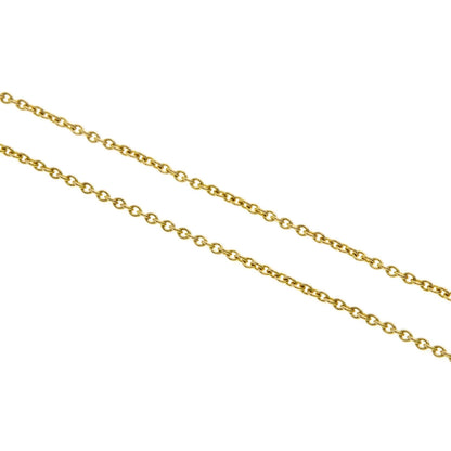 TIFFANY&Co. Chain 15.9" Necklace K18 Yellow Gold Ladies [Used]
