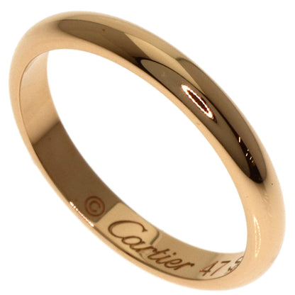 CARTIER Wedding # 47 Ring K18 Pink Gold Ladies [Used]