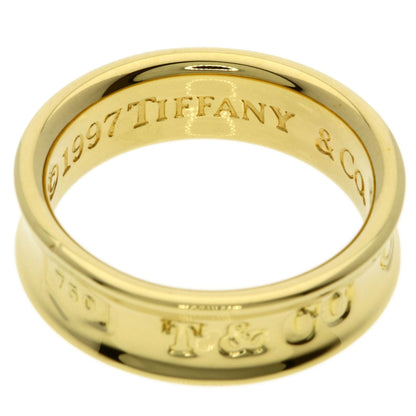 TIFFANY&Co. 1837 Ring K18 Yellow Gold Ladies [Used]