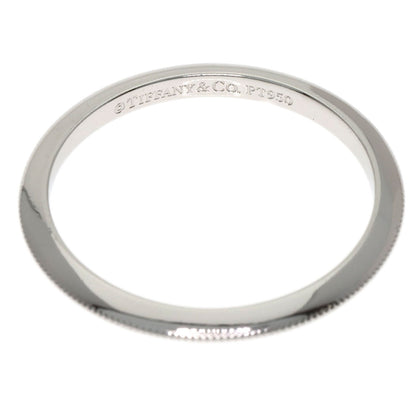 TIFFANY&Co. Knife edge Ring Platinum PT950 Ladies [Used]