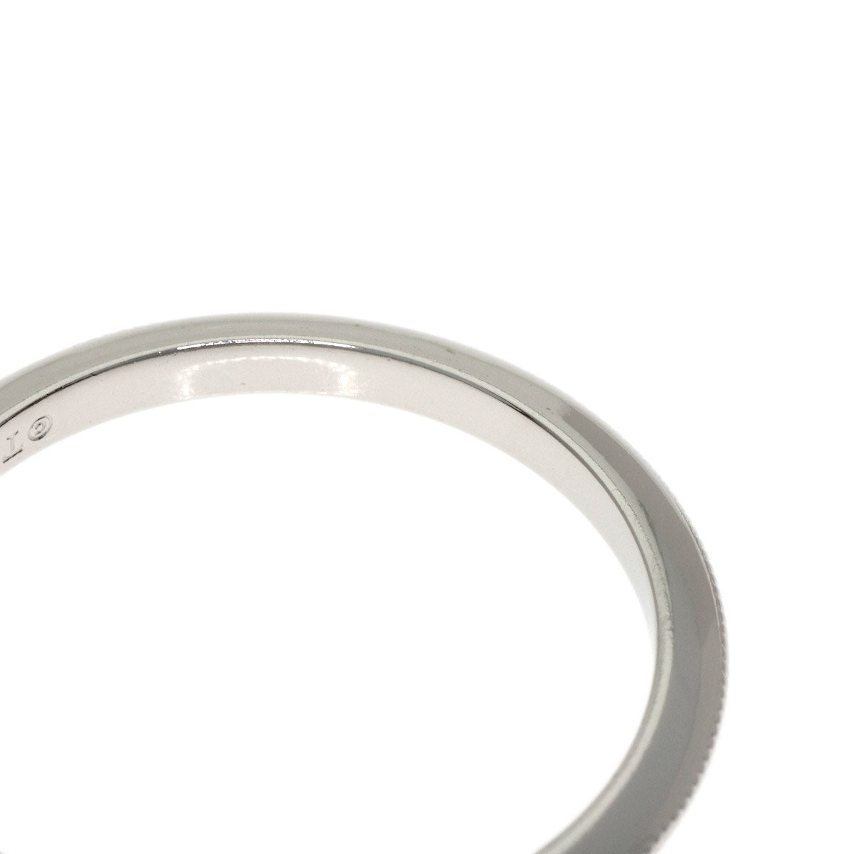 TIFFANY&Co. Knife edge Ring Platinum PT950 Ladies [Used]