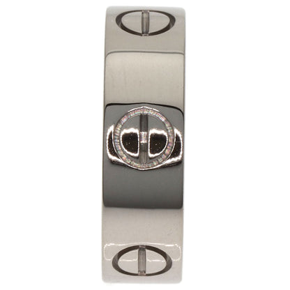 CARTIER love ring #50 Ring K18 White Gold Ladies [Used]