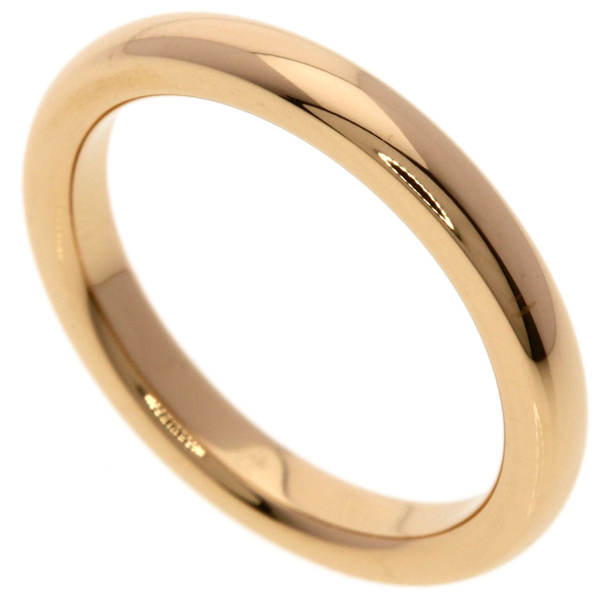 TIFFANY&Co. Stacking band Ring K18 Pink Gold Ladies [Used]