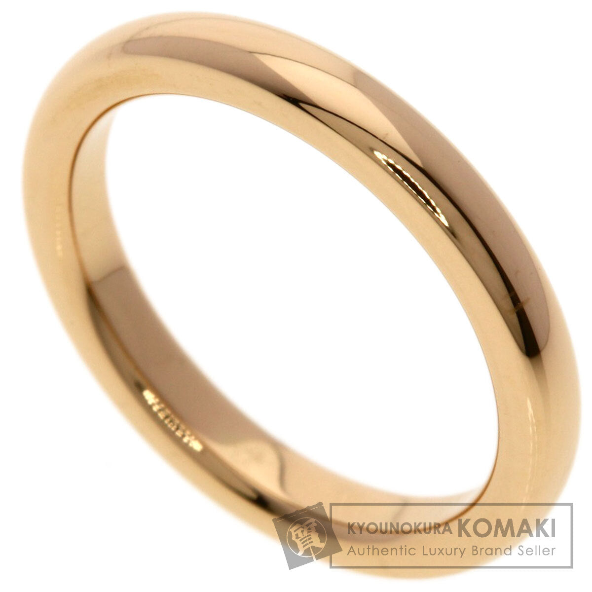 TIFFANY&Co. Stacking band Ring K18 Pink Gold Ladies [Used]