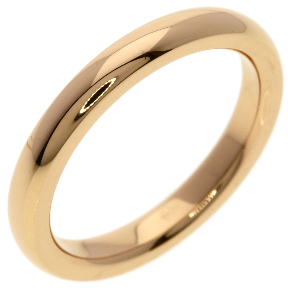 TIFFANY&Co. Stacking band Ring K18 Pink Gold Ladies [Used]
