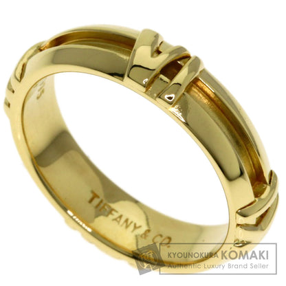 TIFFANY&Co. Atlas Numeric Ring K18 Yellow Gold Ladies [Used]