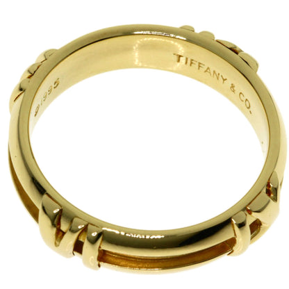 TIFFANY&Co. Atlas Numeric Ring K18 Yellow Gold Ladies [Used]