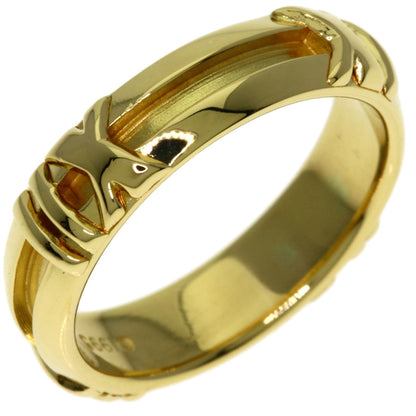 TIFFANY&Co. Atlas Numeric Ring K18 Yellow Gold Ladies [Used]