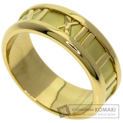 TIFFANY&Co. Atlas Ring K18 Yellow Gold Ladies [Used]