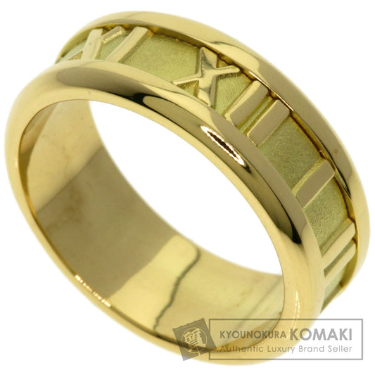 TIFFANY&Co. Atlas Ring K18 Yellow Gold Ladies [Used]