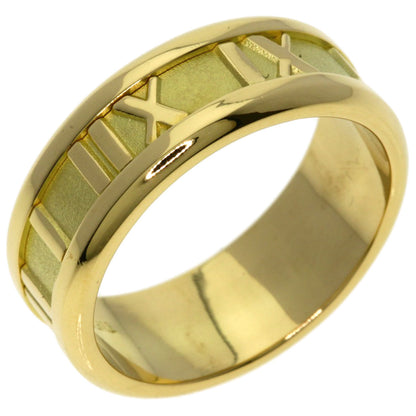 TIFFANY&Co. Atlas Ring K18 Yellow Gold Ladies [Used]