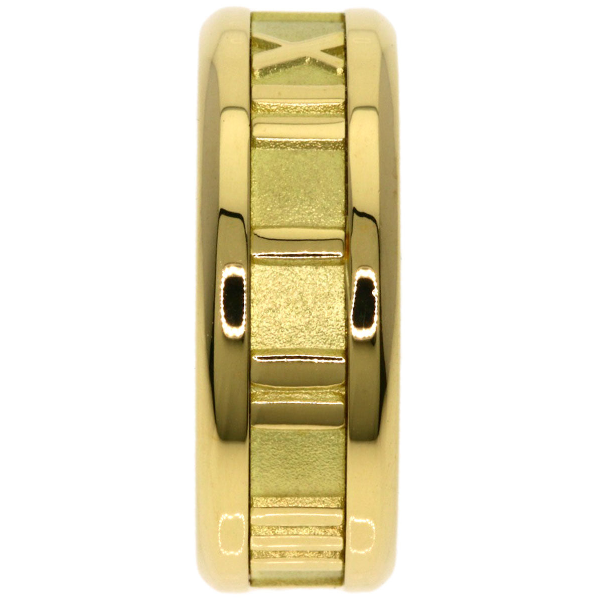 TIFFANY&Co. Atlas Ring K18 Yellow Gold Ladies [Used]