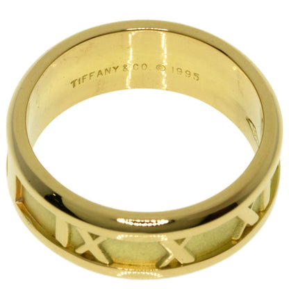 TIFFANY&Co. Atlas Ring K18 Yellow Gold Ladies [Used]