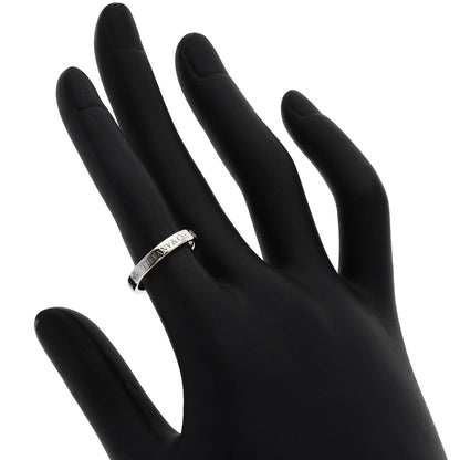 TIFFANY&Co. Flat band diamond Ring Platinum PT950 Ladies [Used]
