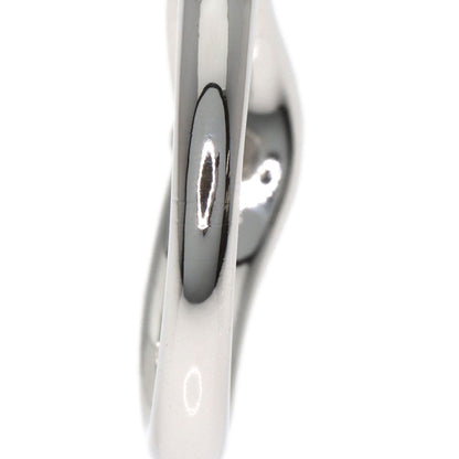 TIFFANY&Co. Curved band Diamond Ring Platinum PT950 Ladies [Used]