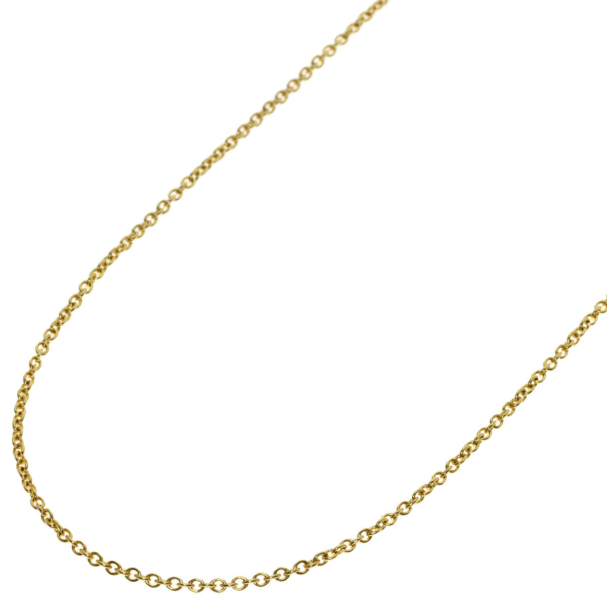 TIFFANY&Co. Chain 16.1" Necklace K18 Yellow Gold Ladies [Used]