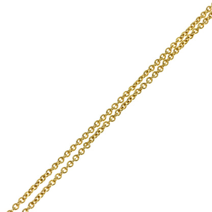 TIFFANY&Co. Chain 16.1" Necklace K18 Yellow Gold Ladies [Used]