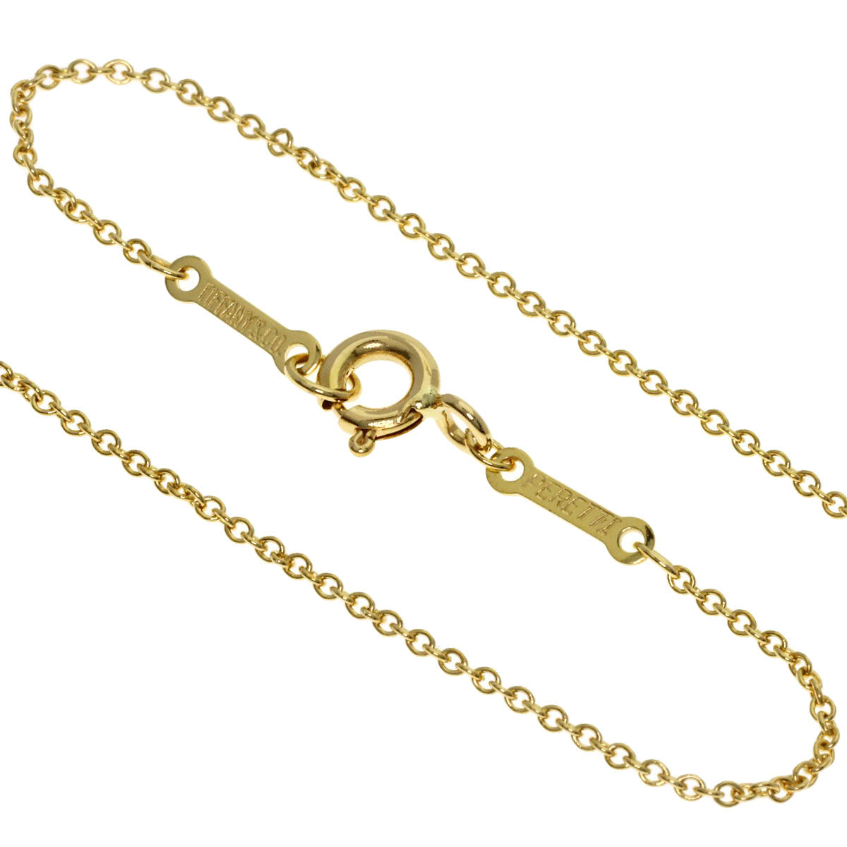 TIFFANY&Co. Chain 16.1" Necklace K18 Yellow Gold Ladies [Used]