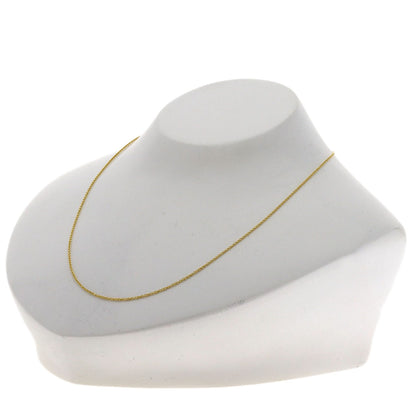 TIFFANY&Co. Chain 16.1" Necklace K18 Yellow Gold Ladies [Used]