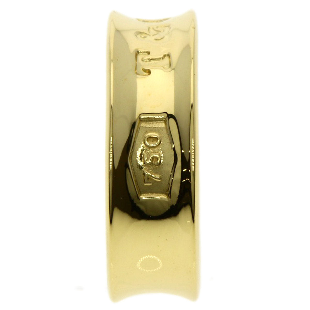 TIFFANY&Co. 1837 Ring K18 Yellow Gold Ladies [Used]