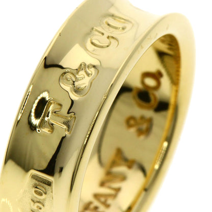 TIFFANY&Co. 1837 Ring K18 Yellow Gold Ladies [Used]
