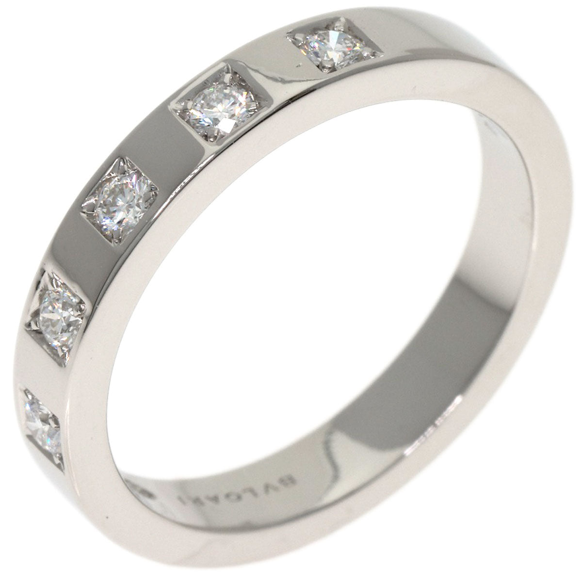 BVLGARI Marry Me Diamond Ring Platinum PT950 Ladies [Used]