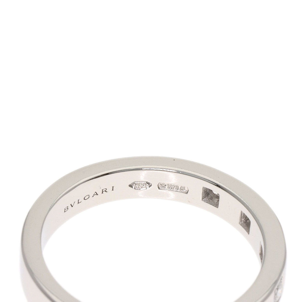 BVLGARI Marry Me Diamond Ring Platinum PT950 Ladies [Used]
