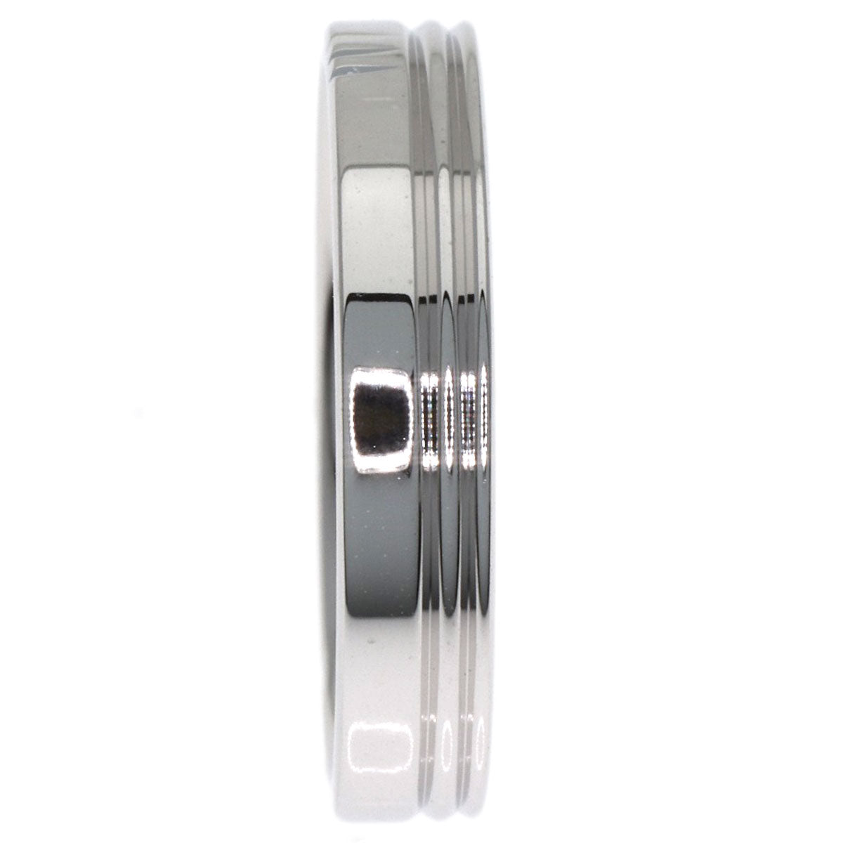 HERMES Alliance Kelly #51 Ring K18 White Gold Ladies [Used]