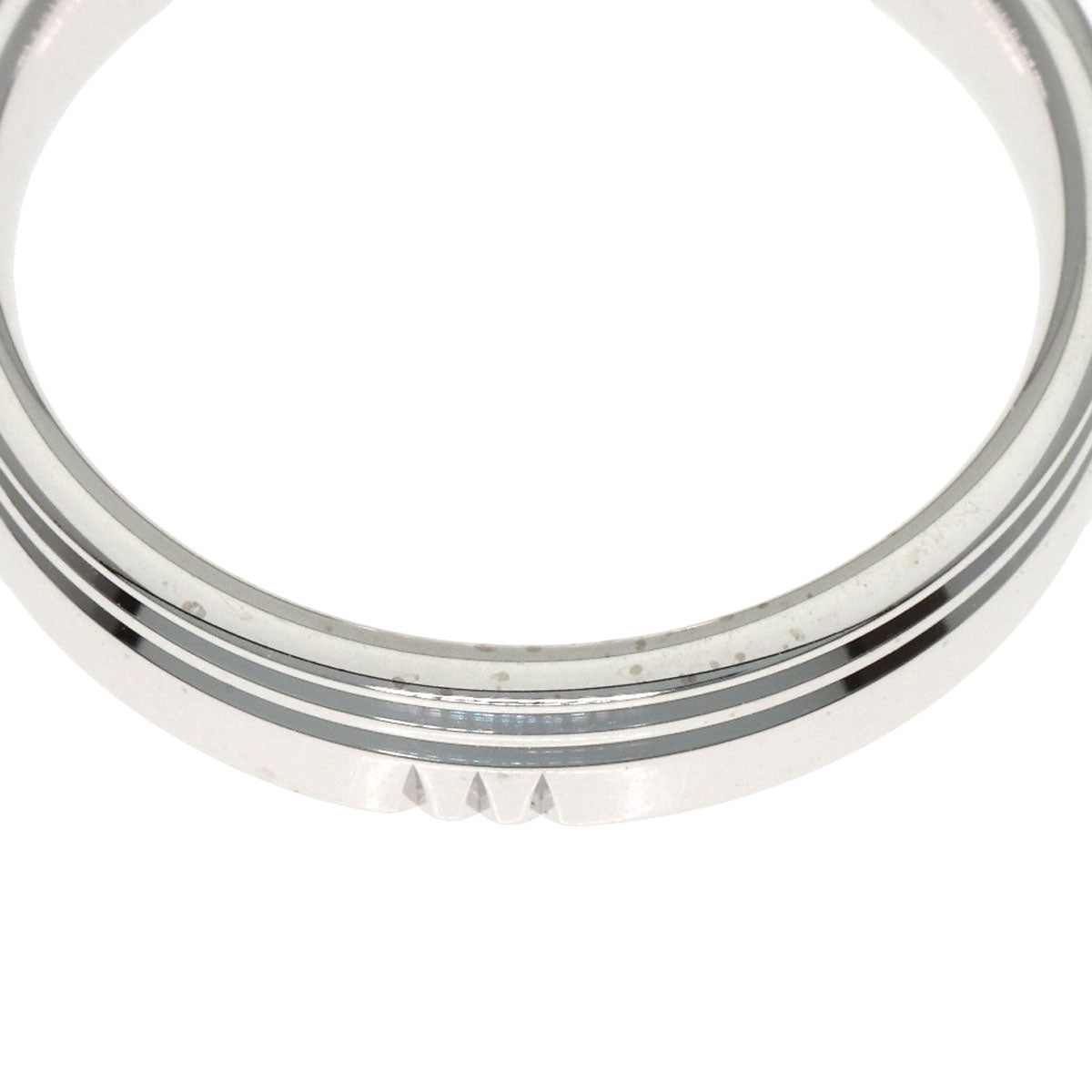 HERMES Alliance Kelly #51 Ring K18 White Gold Ladies [Used]