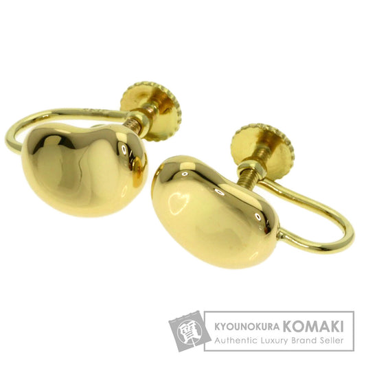 TIFFANY&Co. Bean Earring K18 Yellow Gold Ladies [Used]