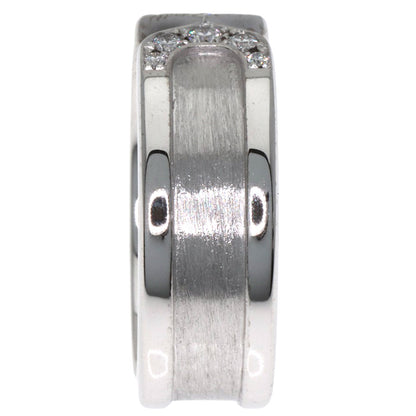 CARTIER C2 Diamond #48 Ring K18 White Gold Ladies [Used]
