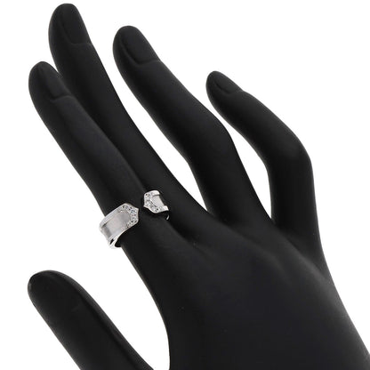 CARTIER C2 Diamond #48 Ring K18 White Gold Ladies [Used]