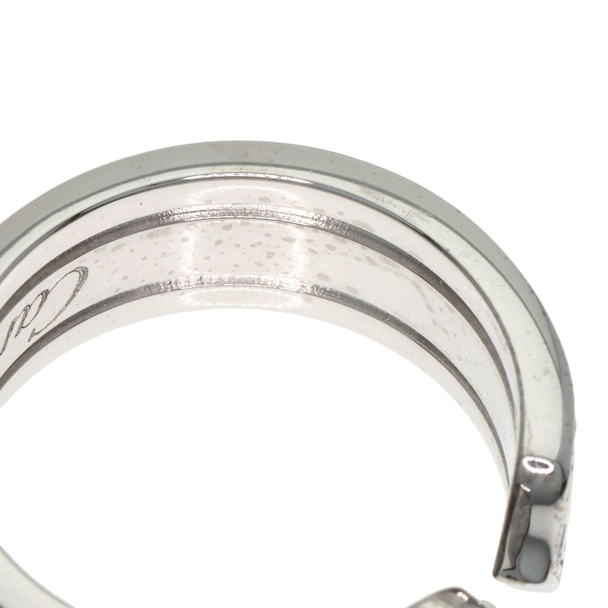 CARTIER C2 Diamond #48 Ring K18 White Gold Ladies [Used]