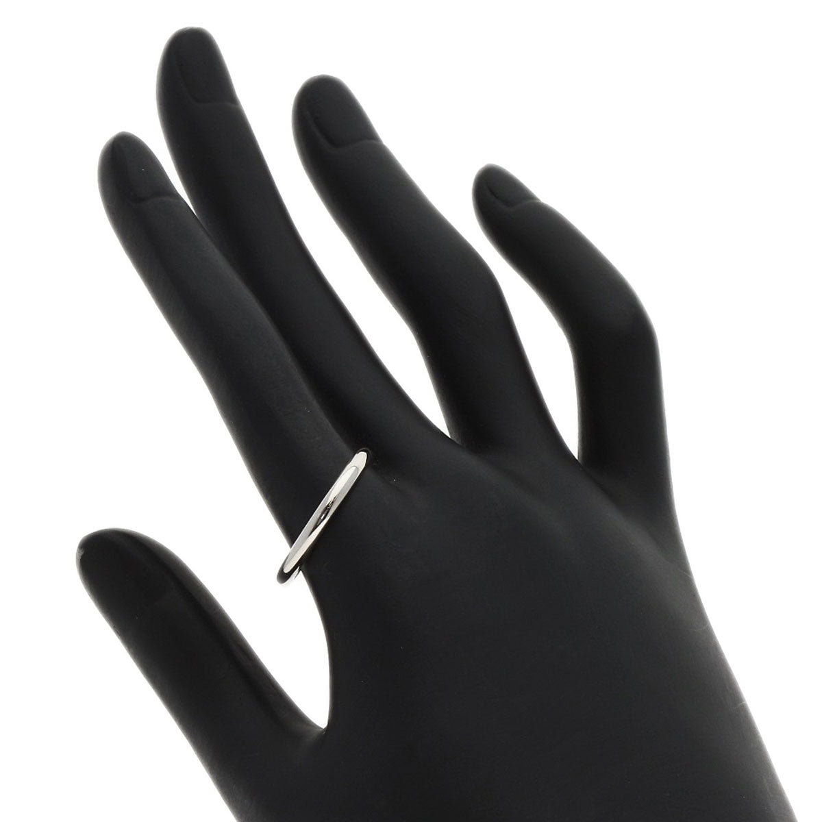 CARTIER 1895 Wedding #60 Ring Platinum PT950 Ladies [Used]