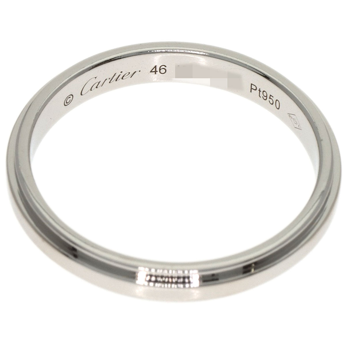 CARTIER Amour #46 Ring Platinum PT950 Ladies [Used]