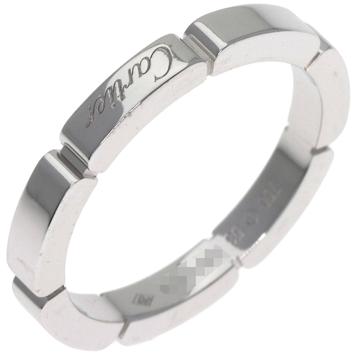 CARTIER Mayon PANTHERE #53 Ring K18 White Gold Ladies [Used]