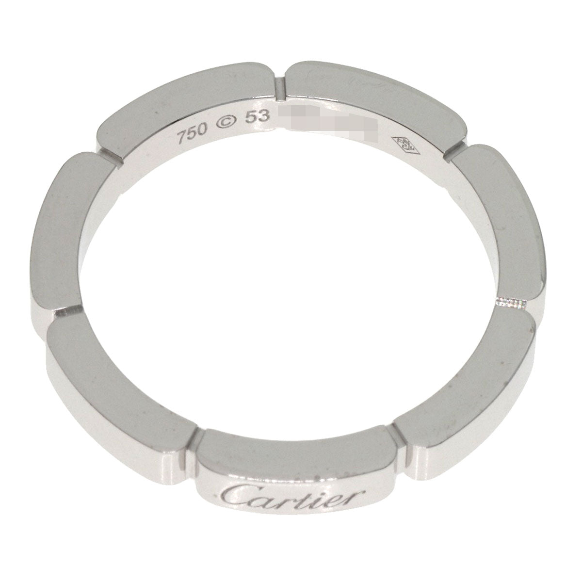 CARTIER Mayon PANTHERE #53 Ring K18 White Gold Ladies [Used]