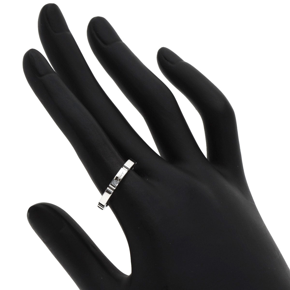 CARTIER Mayon PANTHERE #53 Ring K18 White Gold Ladies [Used]