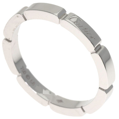 CARTIER Maillon PANTHERE #58 Ring K18 White Gold Ladies [Used]