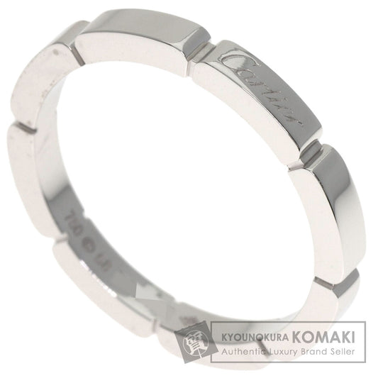 CARTIER Maillon PANTHERE #58 Ring K18 White Gold Ladies [Used]