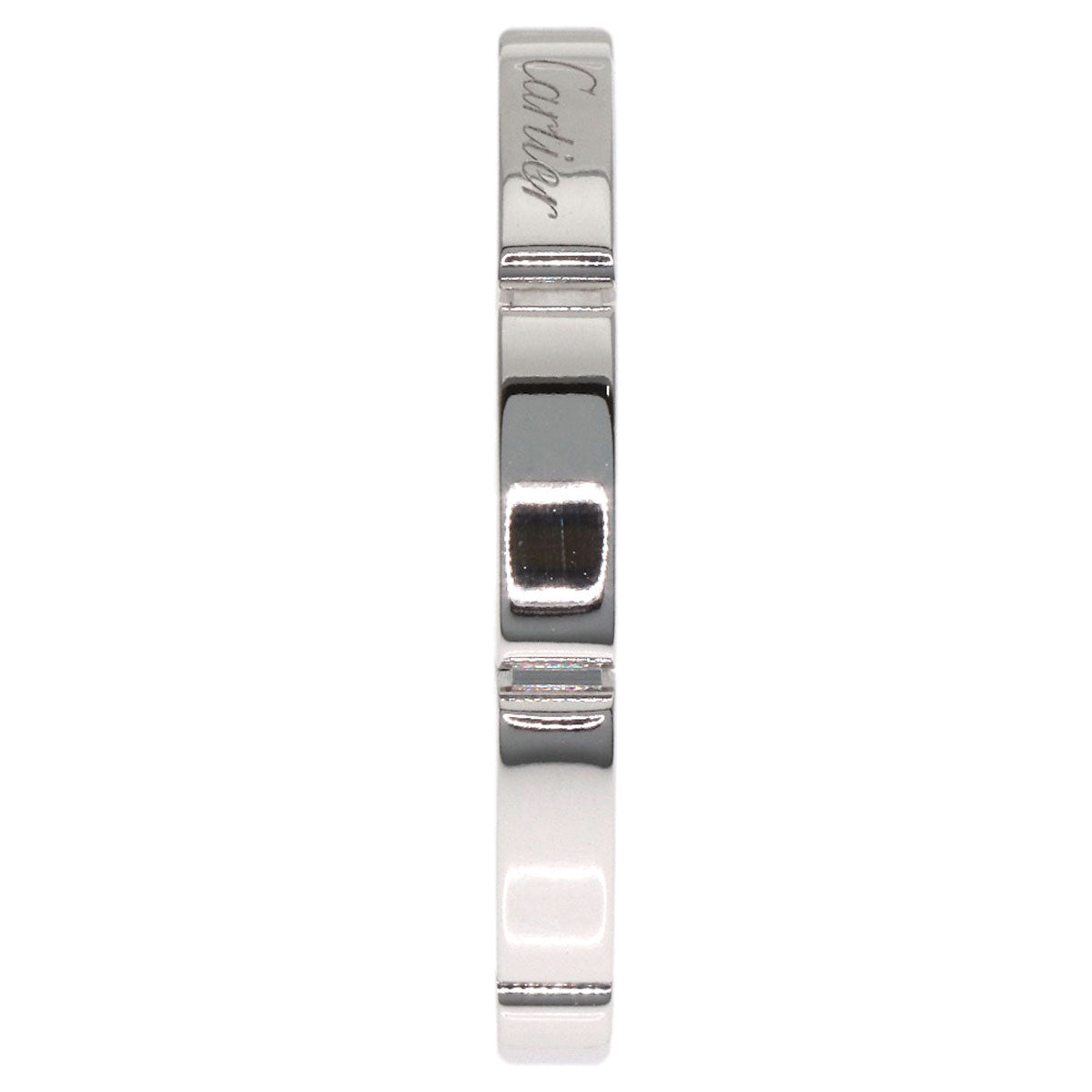 CARTIER Maillon PANTHERE #58 Ring K18 White Gold Ladies [Used]