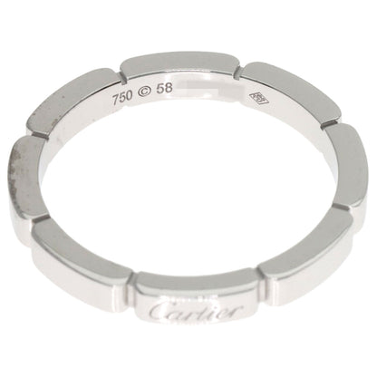 CARTIER Maillon PANTHERE #58 Ring K18 White Gold Ladies [Used]