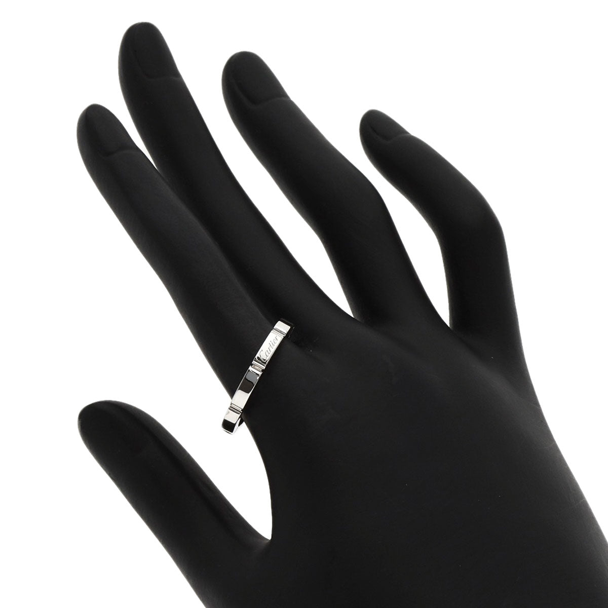 CARTIER Maillon PANTHERE #58 Ring K18 White Gold Ladies [Used]