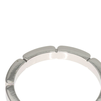 CARTIER Maillon PANTHERE #58 Ring K18 White Gold Ladies [Used]
