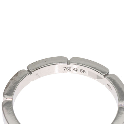 CARTIER Maillon PANTHERE #58 Ring K18 White Gold Ladies [Used]