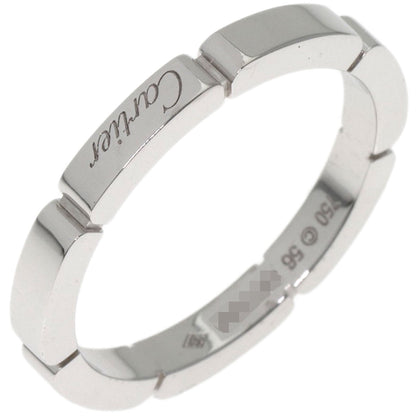 CARTIER Mayon PANTHERE # 56 Ring K18 White Gold Ladies [Used]