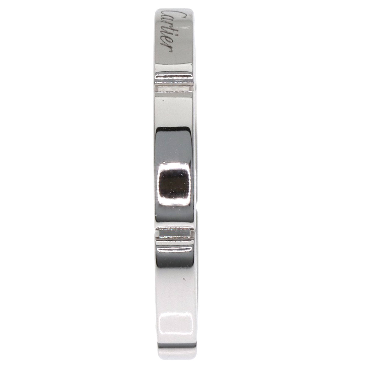 CARTIER Mayon PANTHERE # 56 Ring K18 White Gold Ladies [Used]