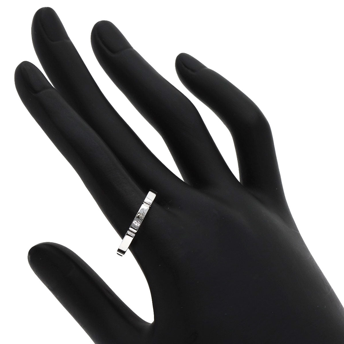 CARTIER Mayon PANTHERE # 56 Ring K18 White Gold Ladies [Used]