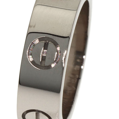 CARTIER love ring #49 Ring K18 White Gold Ladies [Used]